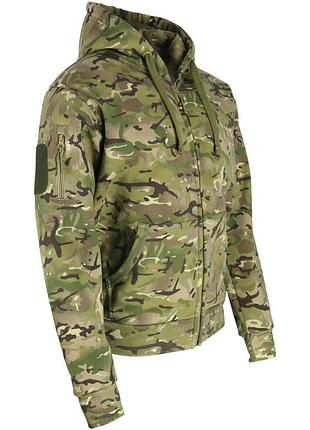 Кофта худі тактична kombat uk чоловіча з липучками під шеврони spec-ops hoodie мультикам s (opt-15121) ek-77