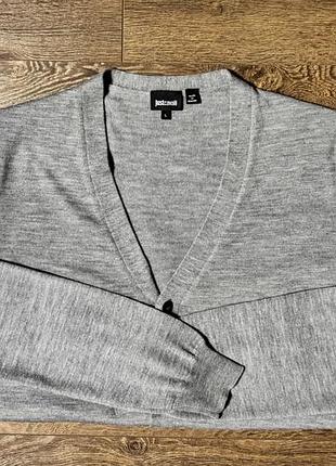 Тонкая шерстяная кофта just cavalli .