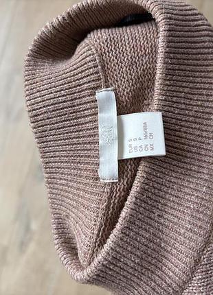 Бежевый свитер h&amp;m 3