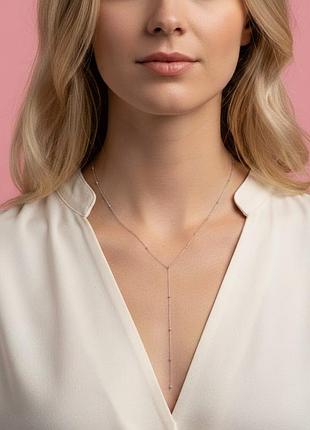 Витончений ланцюжок на шию 12198