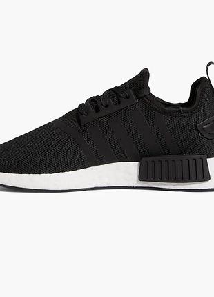 Кросівки жіночі adidas nmd_r1 refined shoes black/white h02343
