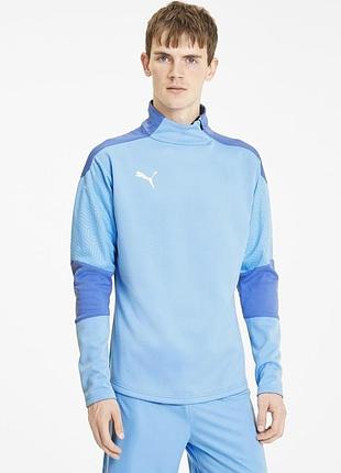 Спортивная кофта на флисе puma teamfinal training fleece в размерах м и s