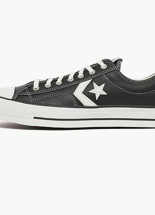 Кеди чоловічі converse star player 76 fall leather black a06204c