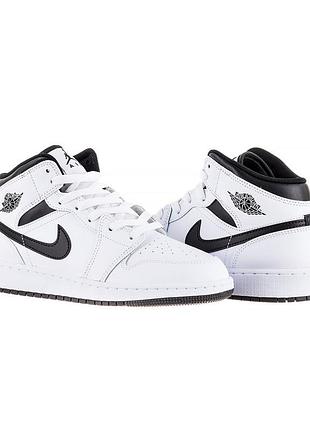 Кросівки жіночі jordan air 1 mid (gs) (dq8423-132)