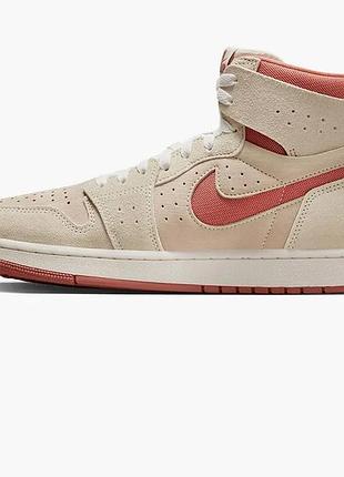 Кросівки чоловічі air jordan 1 zoom cmft 2 burnt sunrise beige dv1307-102