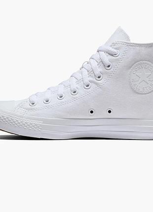 Кеди жіночі converse chuck taylor all star monochrome white 1u646