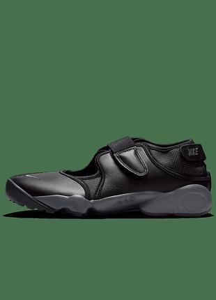 Кросівки жіночі nike air rift black iron gray (im6017-010)