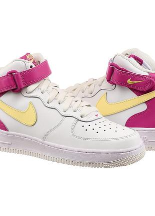 Кросівки жіночі nike air force 1 mid (gs) (dh2933-100)