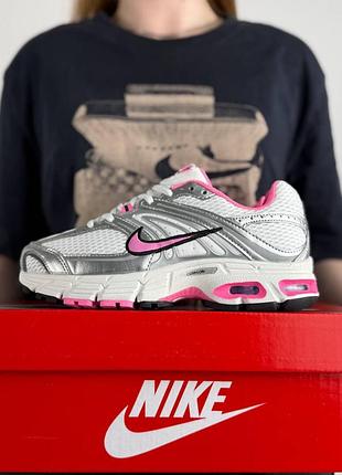 Женские кроссовки nike air max moto 2k white metallic pink