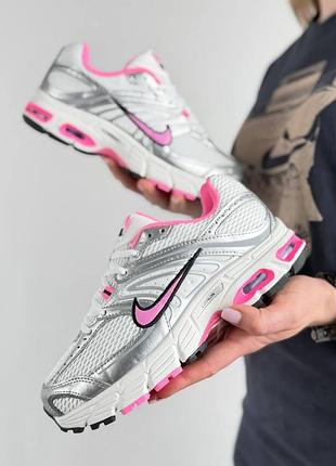 Жіночі кросівки nike air max moto 2k white metallic pink