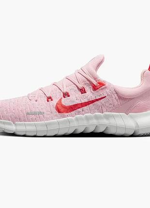 Кросівки жіночі nike free run 5.0 next nature pink cz1891-602