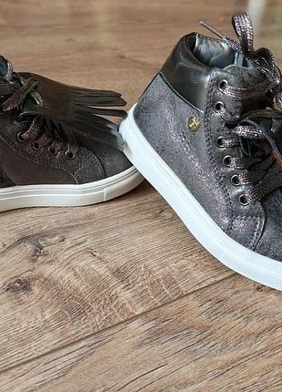 Детские кеды для девочки beppi bota casual infantil (португалия, р.28, стелька 17 см)