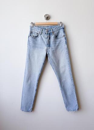Джинсы levis 501 голубые