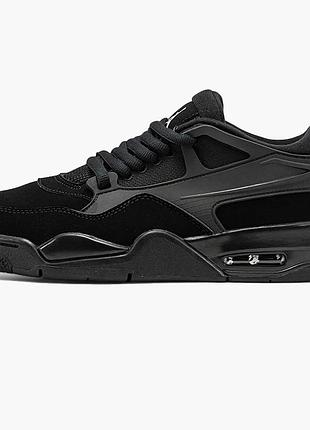 Кросівки чоловічі jordan 4 rm black cat (fq7939-004)