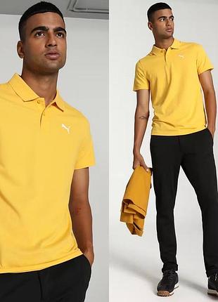 Мужское поло puma essentials pique men's polo shirt
