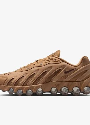 Чоловічі кросівки nike air max dn8 leather flax / fauna brown ib6381-200