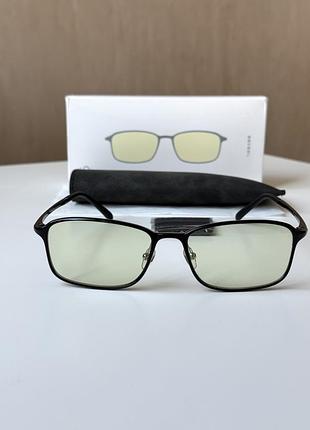Очки xiaomi turok steinhard anti-blue glasses fu006 з жовтими лінзами окуляри компьютерные очки