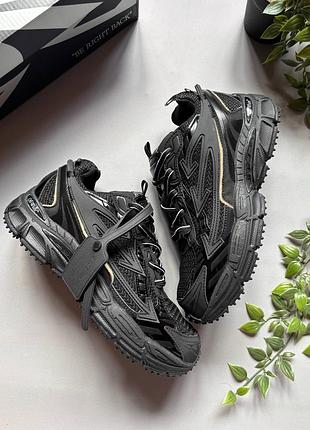 Кроссовки off-white be right back black