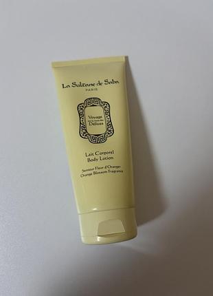 Лосьйон для тіла la sultane de saba orange blossom залишок в рідному флаконі оригінал