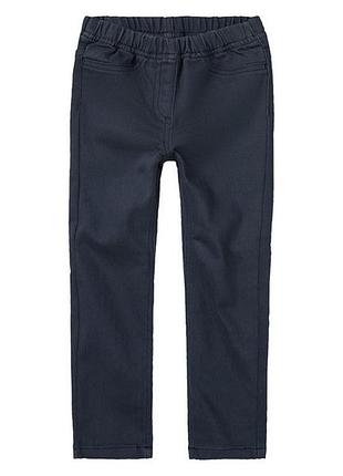 Джеггинсы skinny на резинке с карманами для девочки lupilu lidl 416673 098-104 см (2-4 years) темно-синий