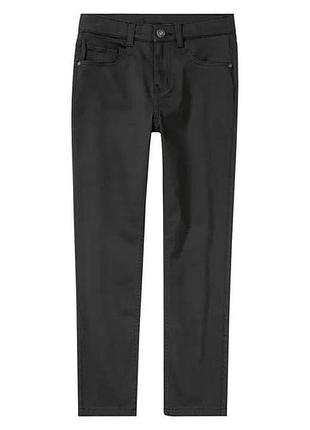 Джинсы regular fit с регулируемой талией для мальчика pepperts lycra® 318066 122 см (6-7 years) черный