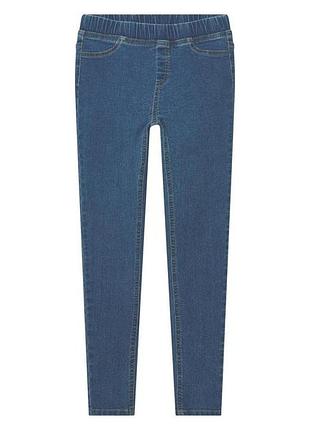 Джеггинсы skinny с эластичной талией для девочки pepperts lycra® 467033 146-152 см (10-12 years) синий