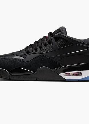 Кросівки чоловічі air jordan 4 rm black fq7939-009