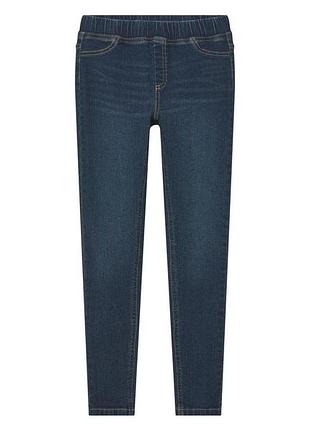 Джеггинсы skinny с эластичной талией для девочки pepperts lycra® 467033 134-140 см (8-10 years) темно-синий