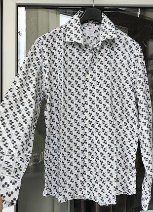 Преміальна чоловіча сорочка richard james mayfair (savile row) / стан ідеальний, р. 43 (xl)