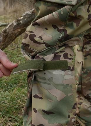 Костюм демисезонный softshell kiborg multicam 8