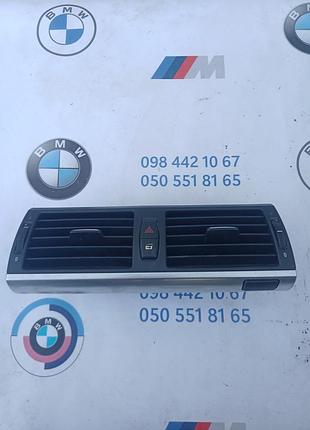 Дефлектор торпеды обдува салона центральный (в сборе) bmw x5 e70 e71 07-13 бмв 64229210705,9210705, 64229220101, 9220101, 14482110