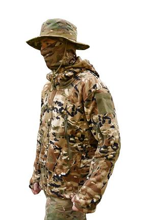 Тактическая флисовая кофта мультикам 1226, m-l 1226-xxl, xxl