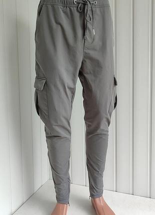 Штаны streetwear карго сhoixx. эластичный софтшелл. размер м.