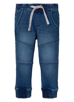 Джинсы джоггеры joggers утепленные для мальчика lupilu lycra® 422372 098 см (2-3 years) синий