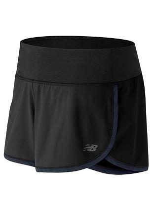 Жіночі чорні спортивні шорти new balance