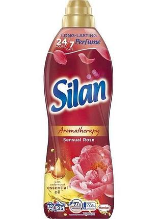 Кондицiонер 770мл aromatherapy sensual rose для всих типів тканин тм silan