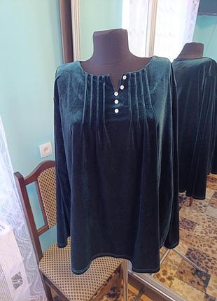 Блуза бархатная красивая🥰🥰🥰
