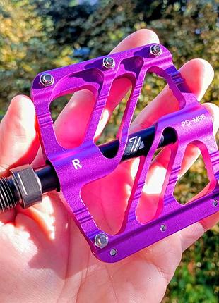 Педали педалі cnc bucklos 3 прома фіолетові
