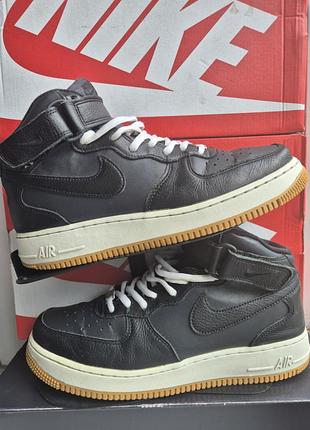 Кросівки чоловічі nike air force 1 mid 07 lx black dv7585-001