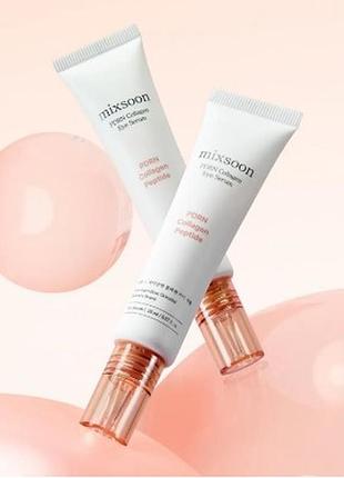 Сыворотка для кожи вокруг глаз с pdrn mixsoon pdrn collagen eye serum 20ml