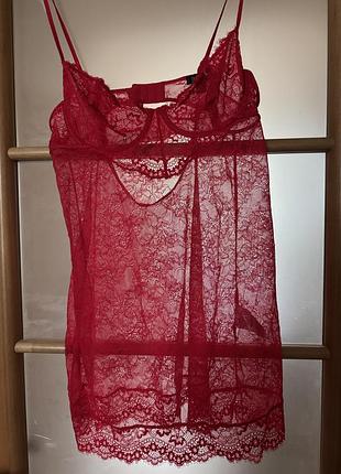 Еротична мереживна сорочка / сорочка-комбінація inc intimates (m)