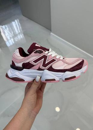 New balance 9060 pink white