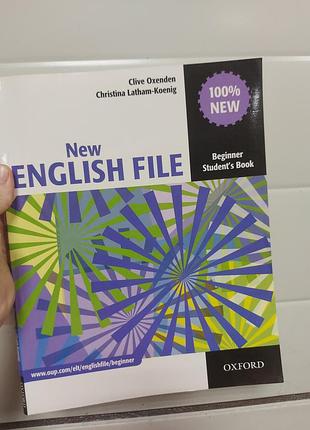 Учебник new english file beginner