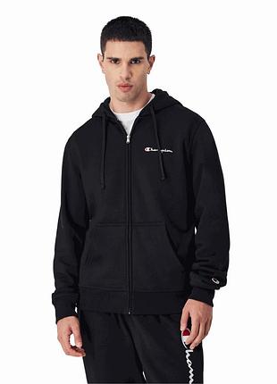 Толстовка full zip hoodie sweatshirt 220260-kk001 champion l чорний 220260-kk001 xl