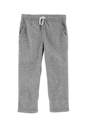 Штаны флисовые carters серые 5т (рост 105-112 cm)
