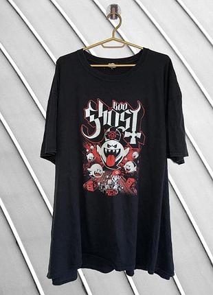 Мужская футболка gildan 3xl 4xl оригинал гилдан рок футболка мерч группы ghost мерчевая футболка хлопка 58 60 62