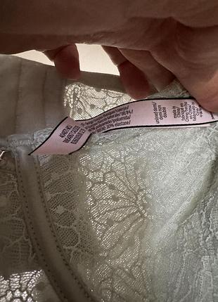 Бюстгальтер широкий мереживний бюстгальтер кулон / бюстьє victoria's secret unlined demi, оригінал