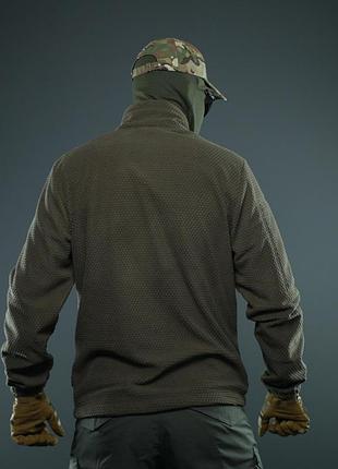 Флисовая кофта militex windblock tactical khaki mod. 5 7