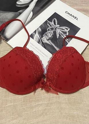 Intimissimi шикарний червоний бюст з декорацією