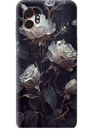 Чохол силіконовий на телефон samsung xcover7 pro троянди 2 "5550u-4092-58250"